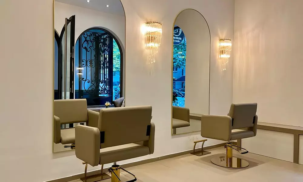 1 or 2 women's haircuts including & blow-dry for shoulder-length hair for 1 person (save up to 44%)