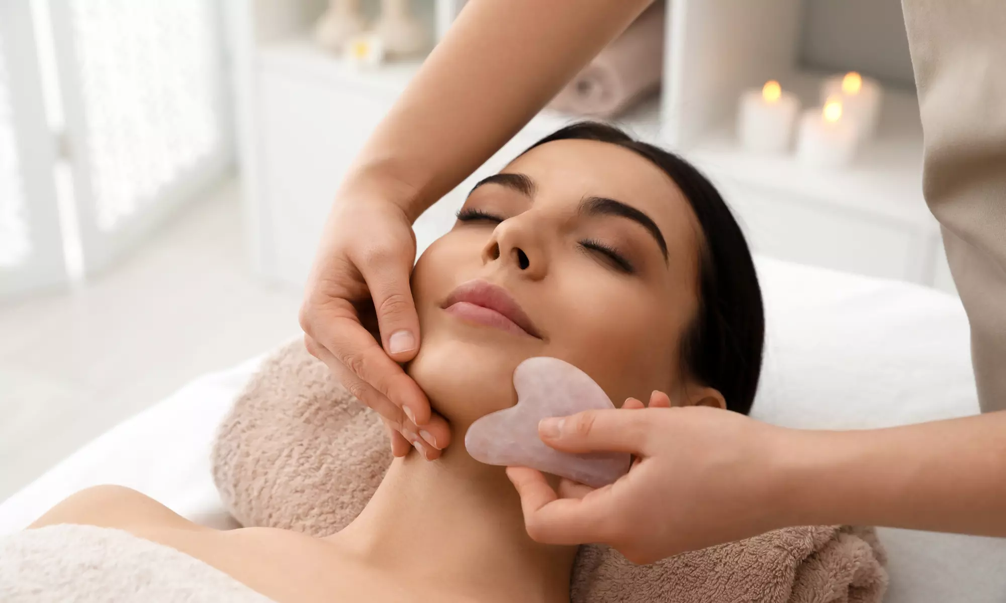 BB Glow treatment for face or eye shading at Pink Beauty (save up to 49%)