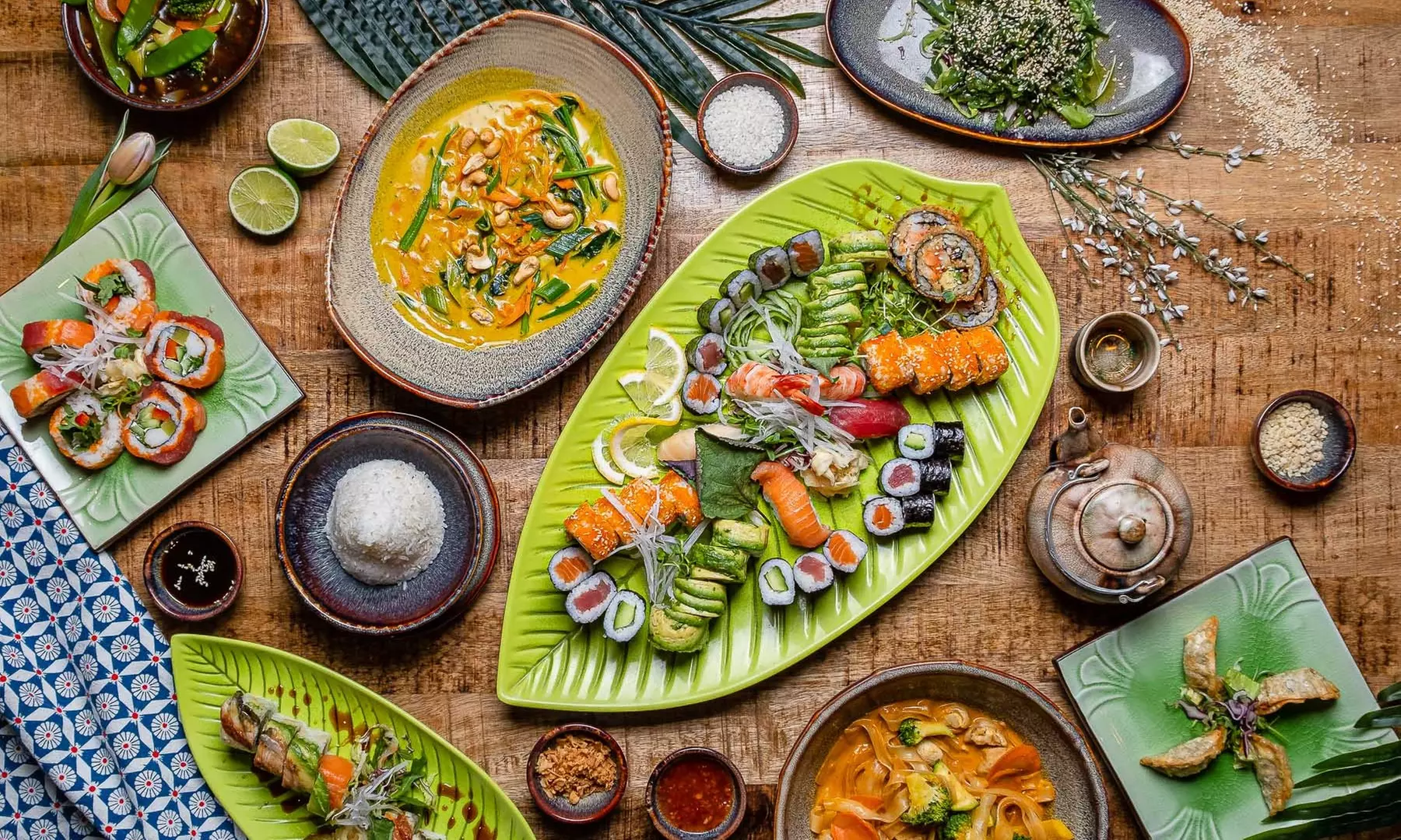 Enjoy an authentic Asian 4-course meal for 2 or 4 people at Restaurant Papa Nô (save 39%)