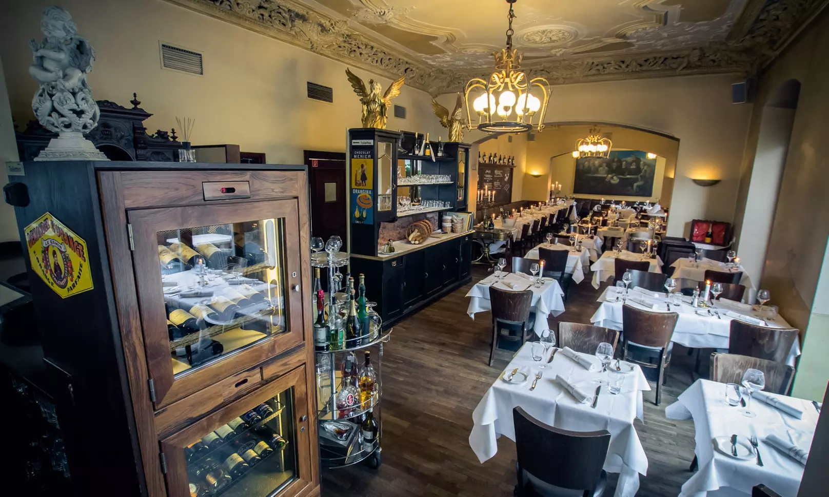 3-course meal with cheese fondue including bottle of water & wine for 2 people (save 37%)