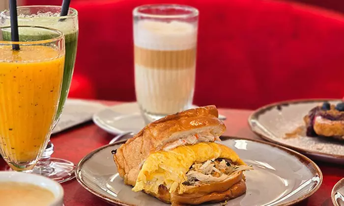 Experience breakfast around the world: All Day Breakfast for 2 or 4 people (save up to 42%)