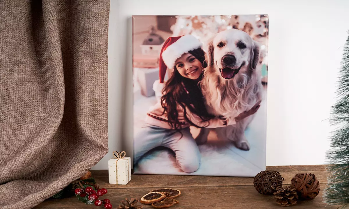 Photo canvases from 30 x 20 cm to 90 x 40 cm in portrait