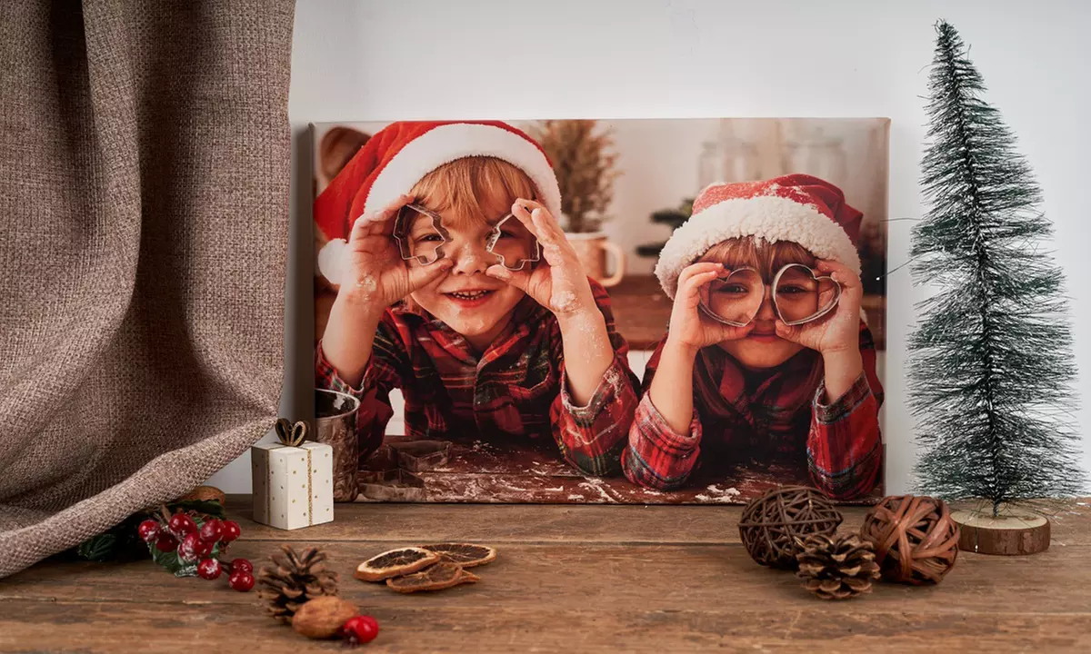 Photo canvases from 30 x 20 cm to 90 x 40 cm in portrait