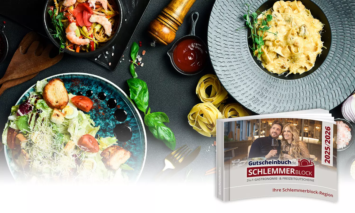 coupon book.de Schlemmerblock 2025/2026 (save up to 78%)