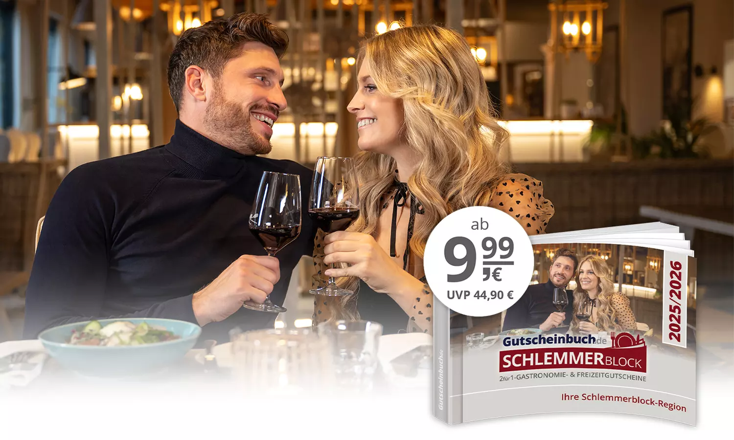 coupon book.de Schlemmerblock 2025/2026 (save up to 78%)